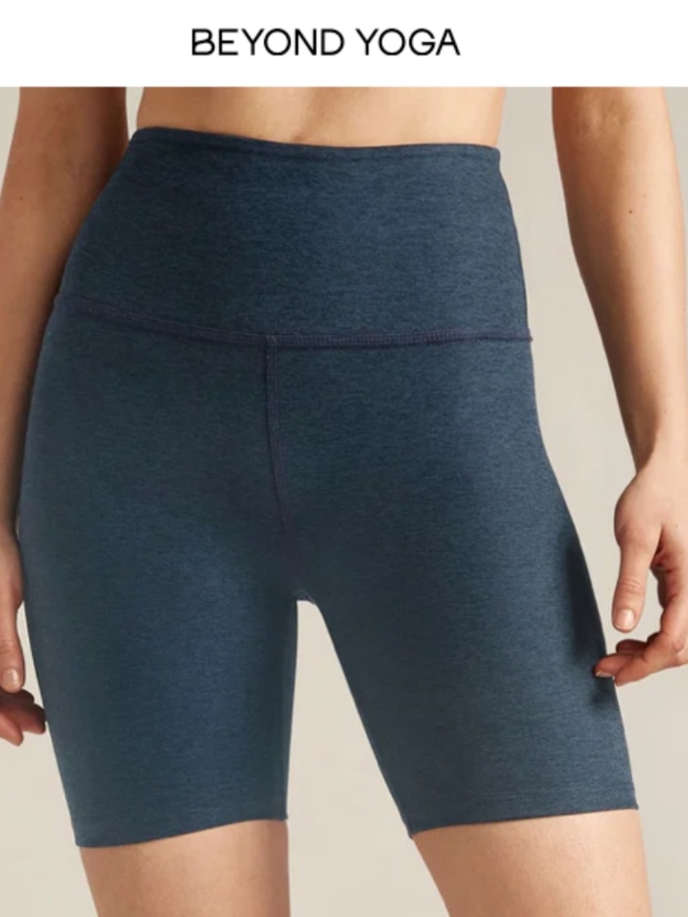Beyond Yoga Spacedye Keep Pace 7" Pocket Short - Nocturnal Navy - Picture 5 of 5